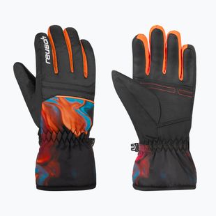 Vaikiškos slidinėjimo pirštinės Reusch Alan Junior flame