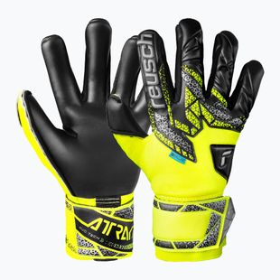 Vartininko pirštinės Reusch Attrakt Duo safety yellow/silver/black