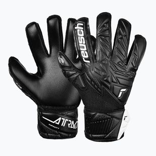 Vaikiškos vartininkų pirštinės Reusch Attrakt Infinity Junior black