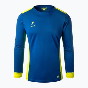 Vartininko marškinėliai ilgomis rankovėmis Reusch Match Longsleeve Padded brilliant blue/safety yellow