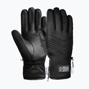 Moteriškos slidinėjimo pirštinės Reusch Daisy Windstopper black