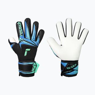 Vartininko pirštinės Reusch Attrakt RE:GRIP NC black/ocean light