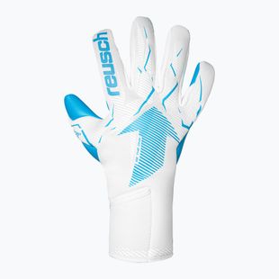 Vartininko pirštinės Reusch Fastgrip Aqua white/aqua blue