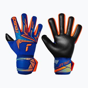 Vartininko pirštinės Reusch Attrakt Freegel Duo NC sharp blue/shocking orange/black