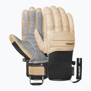 Slidinėjimo pirštinės Reusch Alpine Heritage tan / black