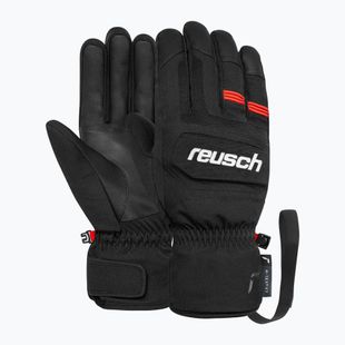 Slidinėjimo pirštinės Reusch Speedster R_Tex XT black/fire red
