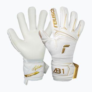 Vartininko pirštinės Reusch Unai World Champion white/gold