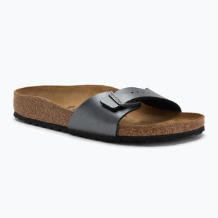Šlepetės BIRKENSTOCK Madrid BF Narrow metallic black