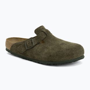 Šlepetės BIRKENSTOCK Boston Suede Leather thyme
