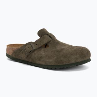 Šlepetės BIRKENSTOCK Boston Suede Leather thyme
