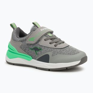 Vaikiški batai KangaROOS KD-Gym EV vapor grey/neon green