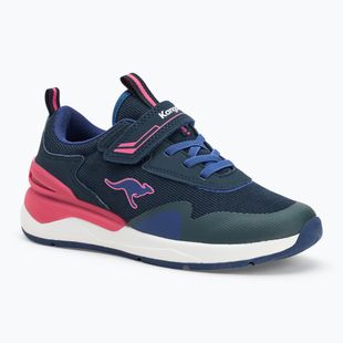 Vaikiški batai KangaROOS KD-Gym EV dark navy/fandango pink