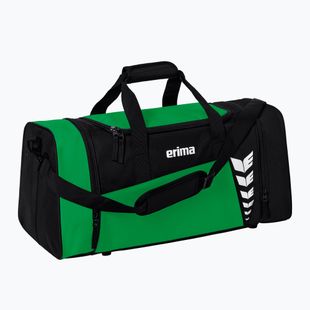 Treniruočių krepšys ERIMA Six Wings Sports Bag 28 l emerald/black