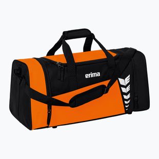 Treniruočių krepšys ERIMA Six Wings Sports Bag 76 l orange/black