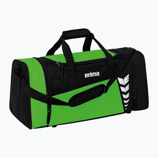 Treniruočių krepšys ERIMA Six Wings Sports Bag 28 l green/black