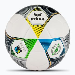 Futbolo kamuolys ERIMA Hybrid Eco silver/navy dydis 5