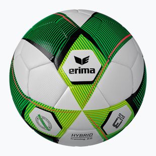 Futbolo kamuolys ERIMA Hybrid Training 2.0 green/lime dydis 3
