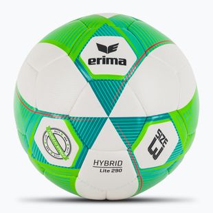 Futbolo kamuolys ERIMA Hybrid Lite 290 green gecko/petrol dydis 3