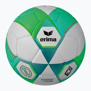 Futbolo kamuolys ERIMA Hybrid Lite 290 green gecko/petrol dydis 3