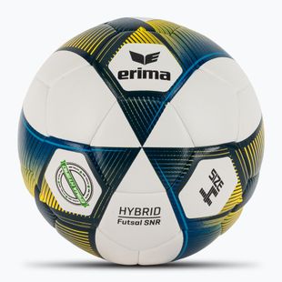 Futbolo kamuolys ERIMA Hybrid Futsal new navy/yellow dydis 4