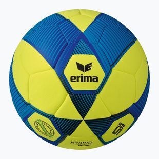 Futbolo kamuolys ERIMA Hybrid Indoor yellow/new royal blue dydis 4
