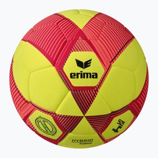 Futbolo kamuolys ERIMA Hybrid Indoor yellow/red dydis 4