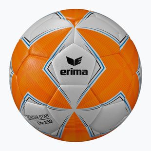 Futbolo kamuolys ERIMA Senzor Star Lite 290 orange dydis 4