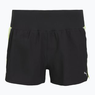 Moteriški bėgimo šortai Puma Run Lite Woven Ultra Shorts black/neon