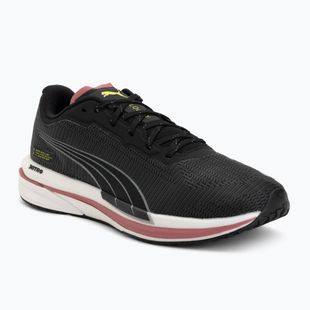 Moteriški bėgimo batai Puma Velocity Nitro WTR black/silver/yellow