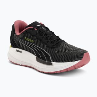 Moteriški bėgimo batai Puma Magnify Nitro WTR black/mauvewood