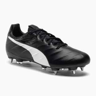 Vyriški futbolo bateliai PUMA King Platinum 21 MXSG juodi ir balti 106545 01