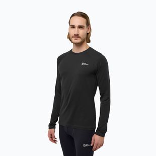 Vyriški termoaktyvūs marškinėliai Jack Wolfskin Infinite Warm black