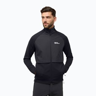 Vyriškas fliso džemperis Jack Wolfskin Dormer black