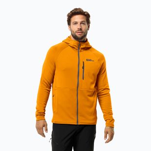 Vyriškas fliso džemperis Jack Wolfskin Kolbenberg Hooded Fz safflower