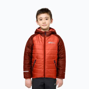 Vaikiška pūsta striukė Jack Wolfskin Zenon coral orange