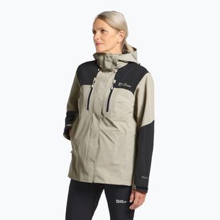 Jack Wolfskin Jasper 2L stone moteriška striukė nuo lietaus