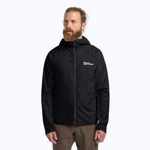 Vyriška striukė nuo vėjo Jack Wolfskin Prelight Octa black