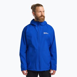 Vyriška striukė nuo lietaus Jack Wolfskin Prelight 2.5L LT vibrant blue