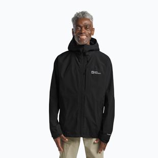 Vyriška striukė nuo lietaus Jack Wolfskin Tempest 2l black