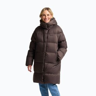 Moteriškas pūstas paltas Jack Wolfskin Icy Hill Coat Rds peat