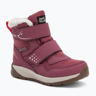 Vaikiški batai Jack Wolfskin Polar Bear-B Texapore Mid Vc raisin