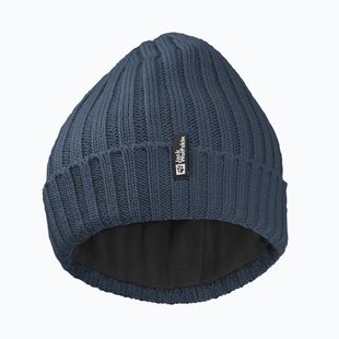 Žieminė kepurė Jack Wolfskin Rib Knit midnight sky