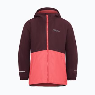 Vaikiška striukė 3in1 Jack Wolfskin Iceland 3IN1 sunset coral