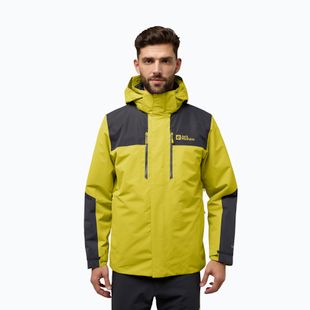 Vyriška striukė 3in1 Jack Wolfskin Jasper 3In1 chartreuse