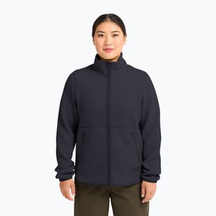 Moteriškas flisinis džemperis Jack Wolfskin Lite Curl Full Zip dark navy