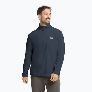 Vyriškas flisinis džemperis Jack Wolfskin Taunus 100 Half Zip midnight sky