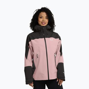 Moteriška lietpaltinė striukė Jack Wolfskin Rockpaw 3L rosegarden