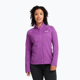 Moteriškas flisinis džemperis Jack Wolfskin Anytrail Full Zip freesia