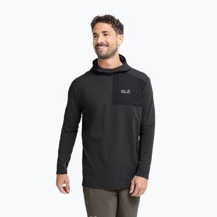 Vyriškas trekingo džemperis  Jack Wolfskin Sucol Hoody black