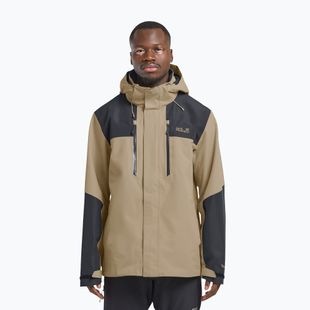 Vyriška striukė nuo lietaus Jack Wolfskin Jasper 2L hazel wood